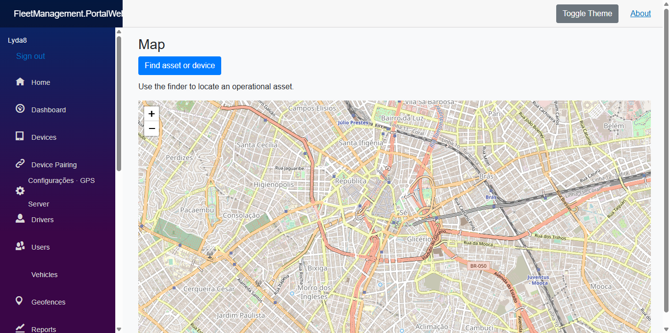 Evidência de Fleet Management System
